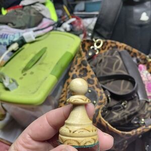 Ambassador pawn chess piece, Replacement Piece- pawn Replacement Rose Wood L